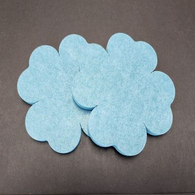EN13501 Polyester Fiber Acoustic Thickness 24mm Fiber Acoustic Panel