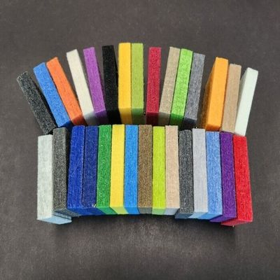 Thickness 6mm Polyester Fiber Acoustic Recyclable Polyester Staple Fiber