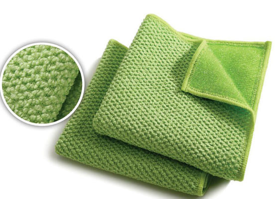 Green Scrub Daddy Microfiber Towels Glass Cleaning Cloth For Heavy Duty Places