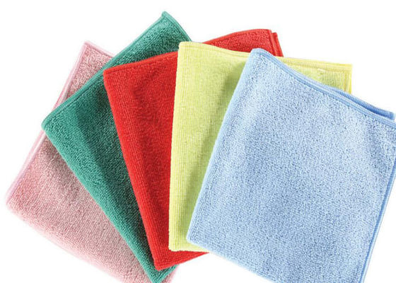 Customer Logo Microfiber Terry Towel Universal Cleaning Cloth For Bathroom
