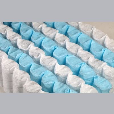 Needlepunch Polypropylene Spunbond Fabric White Blue Non Woven For Pocket Spring