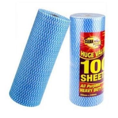 Perforated Lint Free Cloth Roll Non Woven For Kitchen Cleaning