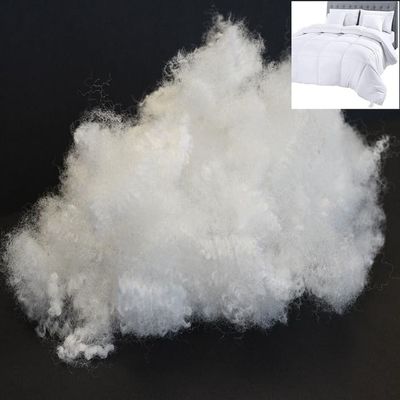 38mm Flame Retardant Polyester Fiber Nontoxic Polyester Synthetic Fibre
