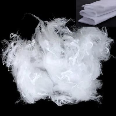 6D Low Melt Fiber Good Bonding Recycled Polyester Fiber For Bedding