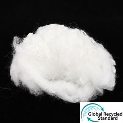 GRS 15D Hollow Conjugated Polyester Staple Fiber Long Flame Retardant