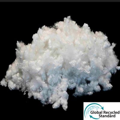GRS 3D Polyester Hollow Fiber Strong Resillience Synthetic Staple Fibres