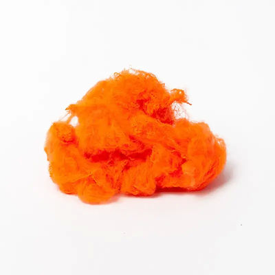 Polyester Staple Fiber BS5852 Spinning Flame Retardant Fiber For Textile Yarns And Fabrics