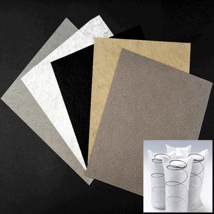 Black White Non Woven Polypropylene Fabric PP 240cm For Mattress