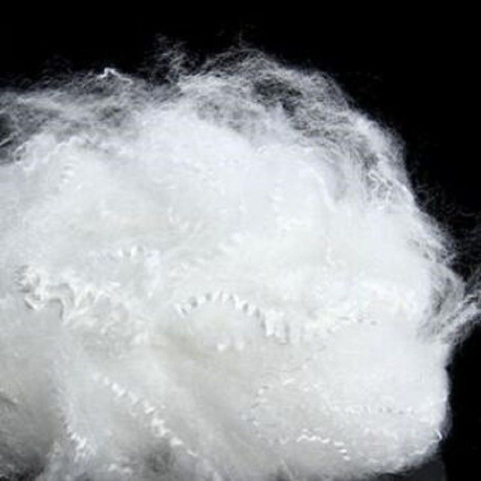 15D Artificial Staple Fibres Manmade Length 90mm For Mattress