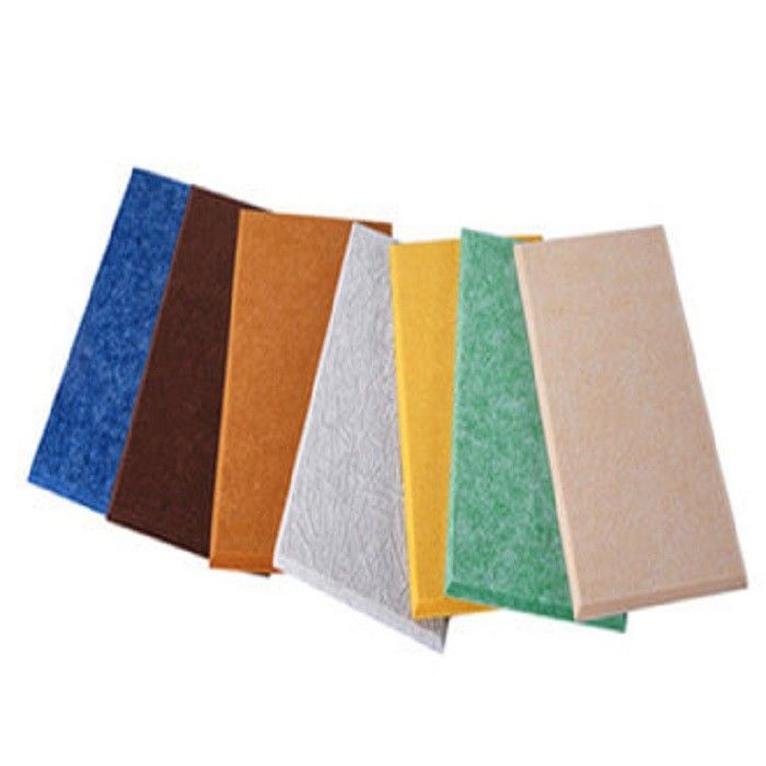Yellow Polyester Fiber Acoustic Ventilated Polyester Fiber Panel