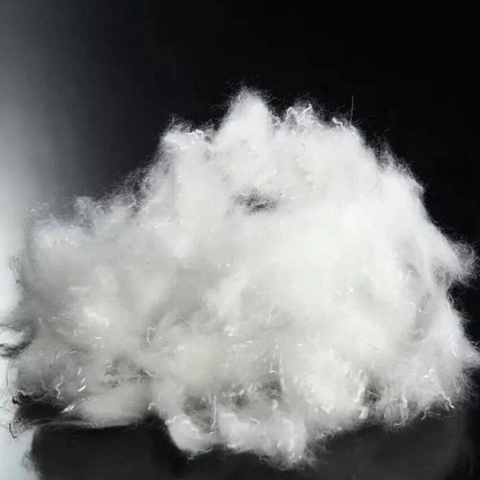 White Flame Retardant Polyester Fiber Polyester Hollow Fiber For Cushion