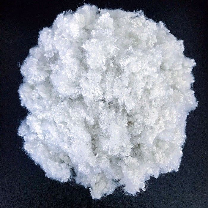 15D Flame Retardant Polyester Fiber Fireproof Recycled CA/TB117