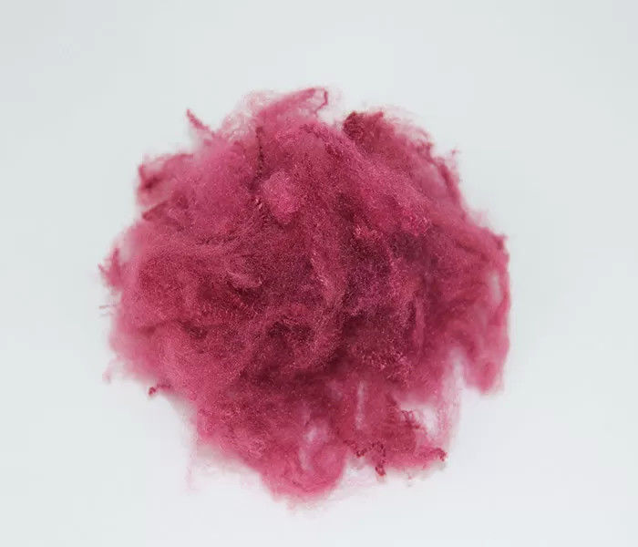 Recycle Grade Colored Polyester Fiber 38mm All Range Colors